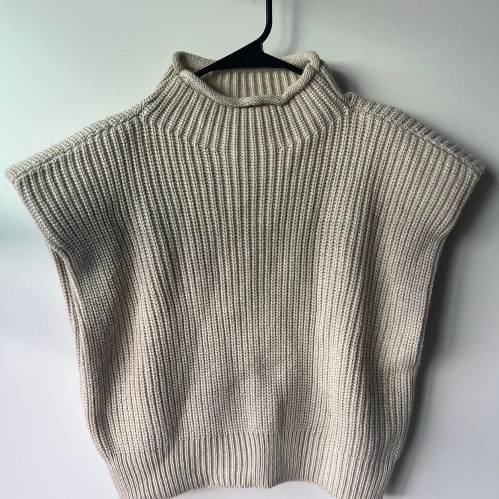 Elegant Cream Women's Sweater